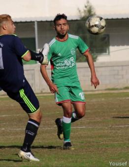 من لقاء الهلال والشجاعية