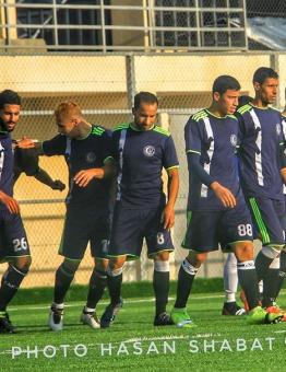 احتفال لاعبي الهلال