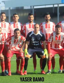 لاعبي بيت حانون الأهلي