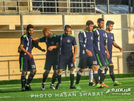 احتفال لاعبي الهلال